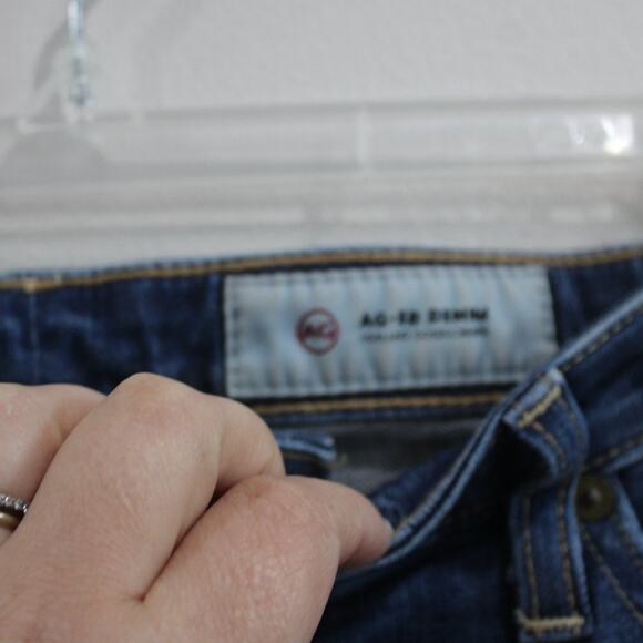 AG | The Stilt Roll-Up Cigarette Roll-Up Distressed Jeans Size 28 - Picture 7 of 10